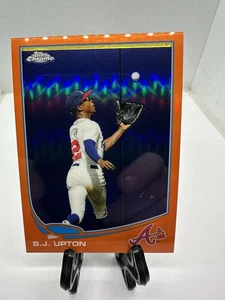 2013 Topps Chrome Orange Refractor Bj Upon Nr. 218 Braves B1-11 - Bild 1 von 2