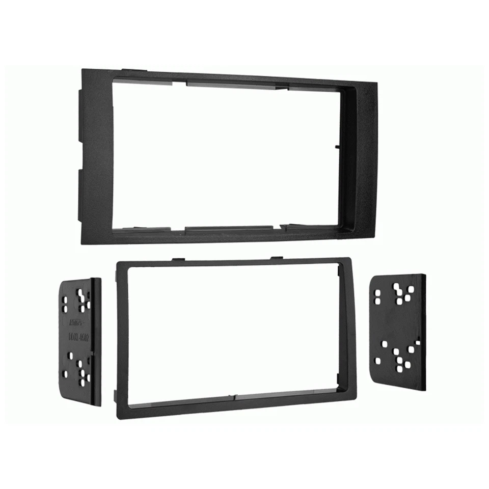2DIN Radioblende für VW T5 Touareg 2004-10 Halterung Einbaurahmen Metra 95-9009 - Bild 1 von 1