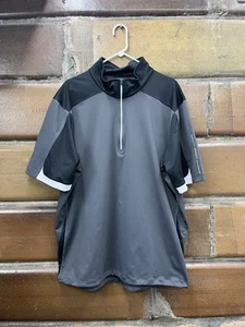 Galvin Green Short Sleeve Pullover Grey Mens XXL Windstopper Golf Half Zip - Picture 1 of 7
