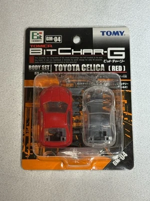 Tomy Bit Char-G Toyota Celica Red / Clear Body GM-04 Body Only - Image 1 of 2