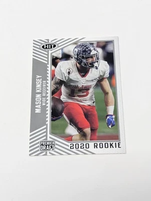 Mason Kinsey 2020 SAGE HIT #18 Berry Vikings RC Silver Variant  - Image 1 of 2