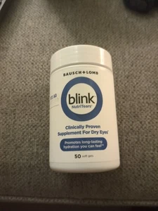 Bausch + Lomb Blink NutriTears Hydration for Dry Eyes 50 Softgels EXP 07-2026 - Picture 1 of 2