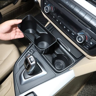 ABS Cup Holder Insert Guard Cover Tray Fits BMW 3 Series F30 F31 2013-2015 — 第 1/4 张图片