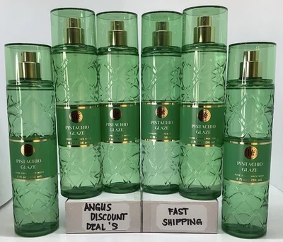 Bath & Body Works ESMALTE PISTACHO PAQUETE DE 6 Bruma de fragancia fina 8 OZ ¡Nuevo! Foto 1 de 2