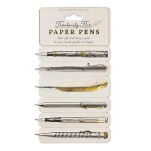 IF Fabulously Flat Paper Pens - Office Stationery IF Flat Paper Pens - Picture 1 of 9