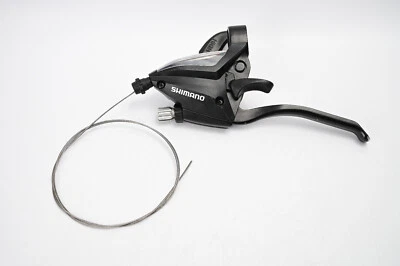 Shimano ST-EF500 3 Speed MTB Bike Brake Lever Trigger Shifter 22.2mm Left/Front - Image 1 of 4