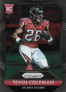 2015 - Panini Prizm - Card #289 - Tevin Coleman - Rookie Card - Atlanta Falcons - Foto 1 di 4