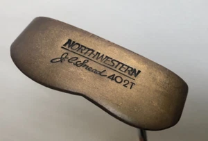 Vintage Northwestern JC Snead 402T Putter 35" Brass RH - Picture 1 of 8