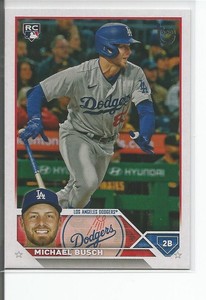 2023 TOPPS UPDATE MICHAEL BUSCH VINTAGE STOCK PARALLEL US256 s#94/99  RC