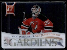 Martin Brodeur 2010-11 Donruss Les Gardiens Acetate #1 New Jersey Devils