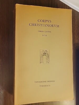 Corpus Christianorum Series Latina XCVII Brepols expositio psalmorum I-LXX - Image 1 of 4