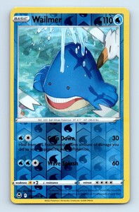 2022 Sword & Shield - Silver Tempest Wailmer Common Reverse Holo #37/195