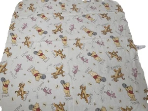 Vintage Disney Baby Receiving Blanket Winnie the Pooh & Friends 29" × 30" - Picture 1 of 6