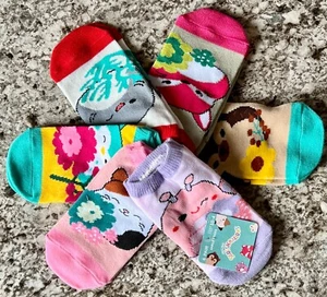 Bioworld • SQUISHMALLOWS Squad • Youth Ankle Socks 6-Pack • Sealed • Ships Free - Picture 1 of 3