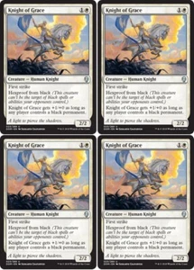 MTG - 4x KNIGHT OF GRACE - Dominaria (U) - Picture 1 of 1