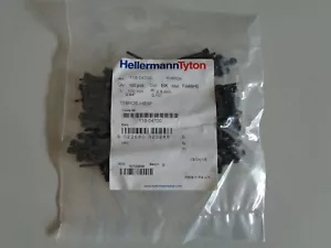 Kabelbinder 100 Stk. Hellermann Tyton T18ROS.HB3P schwarz L100mm -40°C bis 105°C - Bild 1 von 3