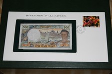 Banknotes of All Nations French Polynesia 500 Francs 1985 Uncirculated