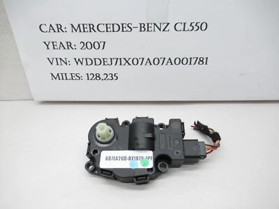 07-14 Mercedes-Benz CL550 AC Heater Control Flap Motor Actuator EFB330 OEM - Image 1 of 4