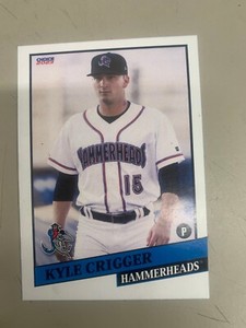 Kyle Crigger Card 2023 Jupiter Hammerheads Team Card