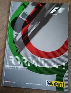 Formula 1, F1 Hungarian GP PROGRAM signed COULTHARD,JORDAN,BRAWN,GENE 2011 - Picture 1 of 9