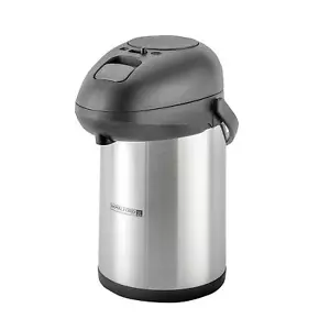 Tea Urn Airpot Coffee Flask Pump Action Drinks Dispenser Office Insulated Urn 5L - Picture 1 of 7