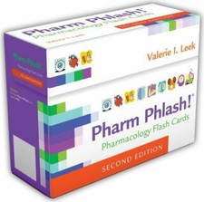 Pharm Phlash! : Pharmacology Flash Cards by Valerie I. Leek (2013,...