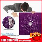 12 Constellations Divination Altar Cloth Rune Card Pad for Party (Purple)