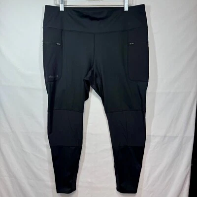 Женские леггинсы Marmot с высокой посадкой с карманами на молнии спортивные тренировочные брюки размер XL - Изображение 1 из 4