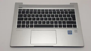 Original HP Probook 430 G6 G7 13,3" Top Gehäuse Handauflage Norwegen Tastatur - Bild 1 von 6