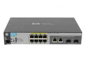 HP Switch 2520G-8-PoE 8x PoE 1Gb 2x 1Gb 2x Combo SFP 1Gb No AC Adapter J9298A - Afbeelding 1 van 5