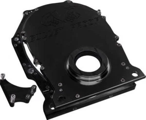CVR CVRTC2440BK Big Block Chrysler R/RB & Hemi 2 Piece Billet Timing Cover Black - Picture 1 of 2