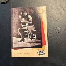 #112 Holly Dunn, Justin Select, 1993 Sterling Country Gold  Jb2c