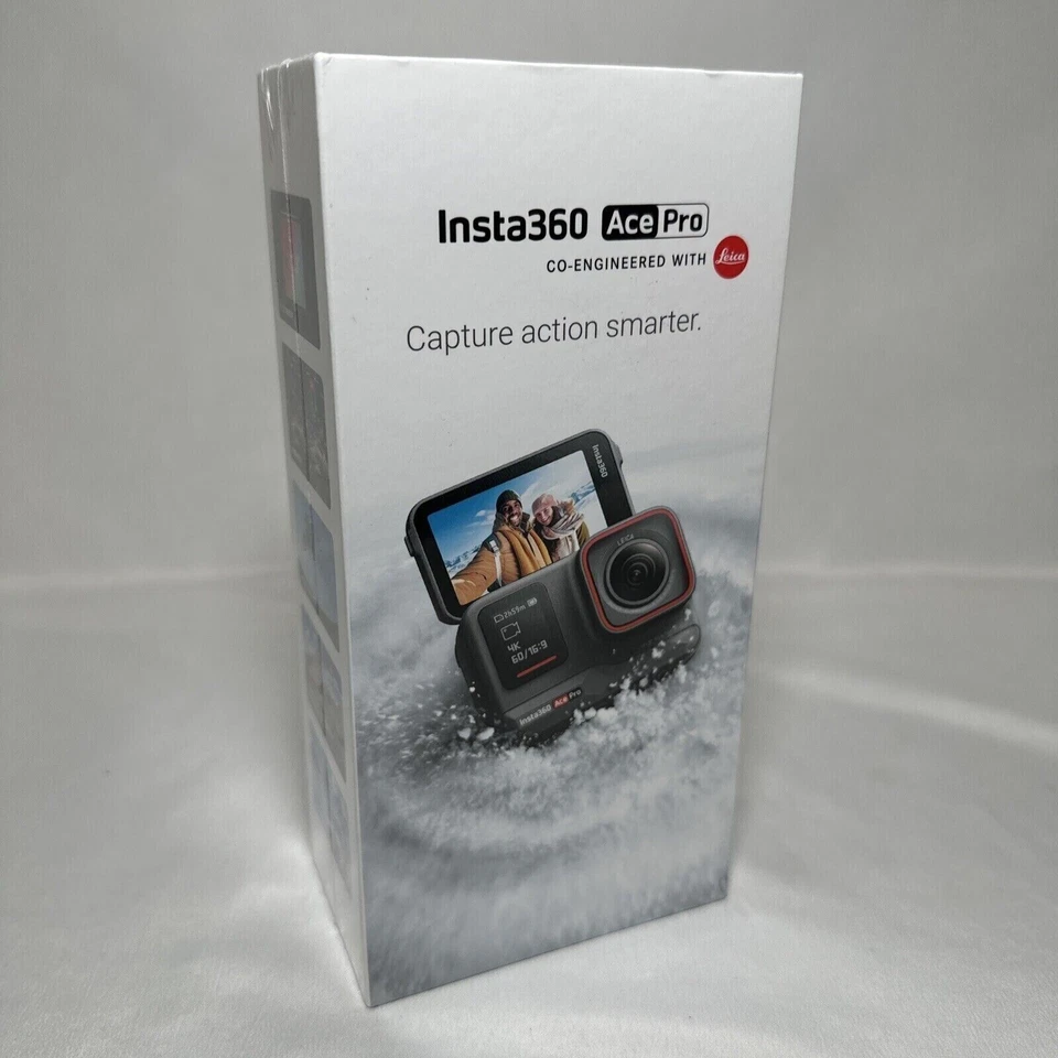 Insta360 Ace Pro Action Camera AI-Powered Waterproof BRAND NEW SEALED FREESHIP! - Image 1 of 1