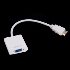 NEW HDMI Male to VGA Female Video Cable Cord Converter Adapter 1080P VR