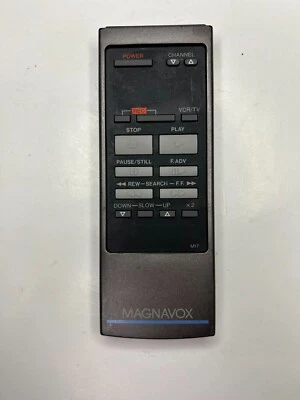 Magnavox VSQS0456 VCR Remote OEM for VR9640AT01 VR9555AT01 + More 1980's VCRs - Image 1 of 2