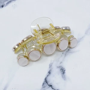 Designed Gold Acrylic hair clip Hair Claw USA Shipping - Picture 1 of 8