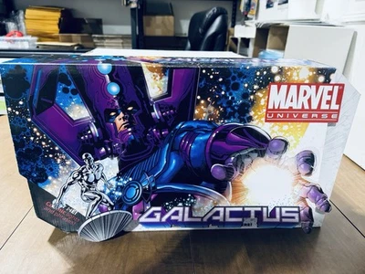 Figura de acción Marvel Universe Masterworks Galactus con Silver Surfer 2010 HSH Foto 1 de 4