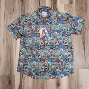 RSVLTS Men's Short Sleeve Button Down Shirt 2XL Princess Bride Need a Miracle - Picture 1 of 9
