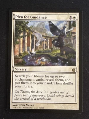 1x Plea for Guidance (24) Born of the Gods MP MTG Magic the Gathering x1 MKE - Image 1 of 2