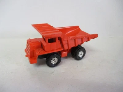 Tomy Tomica Pocket Cars #59 Hitachi Dump DH 321- orange body, loose - Image 1 of 2