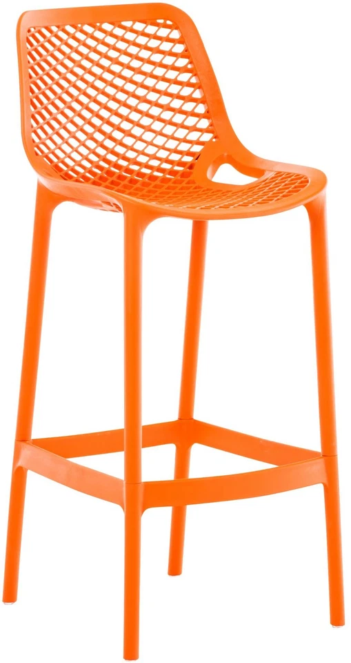 Barhocker Air Stuhl Hocker Tresenstuhl orange