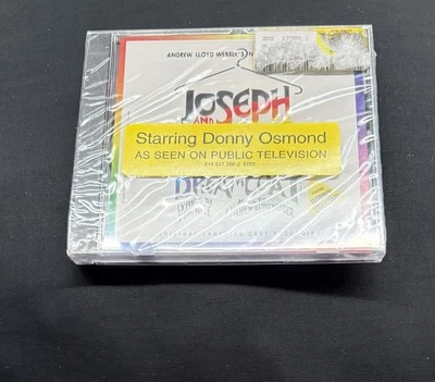 ANDREW LLOYD WEBBER JOSEPH & THE AMAZING TECHNICOLOR DREAMCOAT DONNY OSMOND CD  - Image 1 of 4