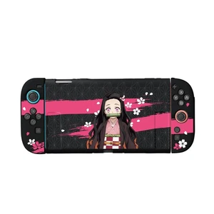 Demon Slayer Nezuko Nintendo Switch 2 Case Cover Skin Shell Accessory For Joycon - Picture 1 of 15