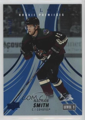 2022 Upper Deck Trilogy Premieres Blue /199 Level 1 Nathan Smith #101 Rookie RC - Image 1 of 2