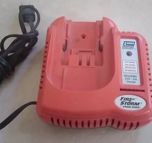 Black & Decker 9.6V - 24V Firestorm Rapid Battery Charger 1 Hour FS240SC - Picture 1 of 4