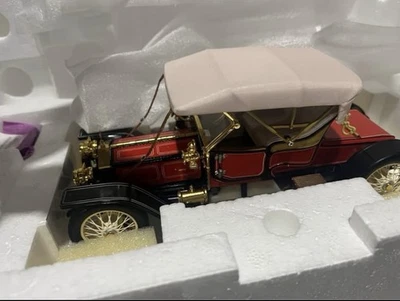 Rolls Royce Balloon Roadster Franklin Mint 1910 1/24 Diecast con caja - B11XN60 Foto 1 de 4