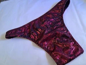 Herren Wild Thing Slip Glänzend Neue Edition Qualitätsstoffe Maßanfertigung USA Fuchsia - Bild 1 von 5