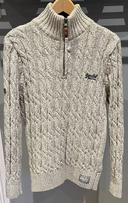 Vintage Superdry “Premium Knitwear” Jumper, Size XL. VGC - Image 1 of 4