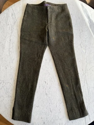 Pantalones de montar Ralph Lauren etiqueta púrpura cachemir alpaca tweed ecuestre Jodhpurs Foto 1 de 4