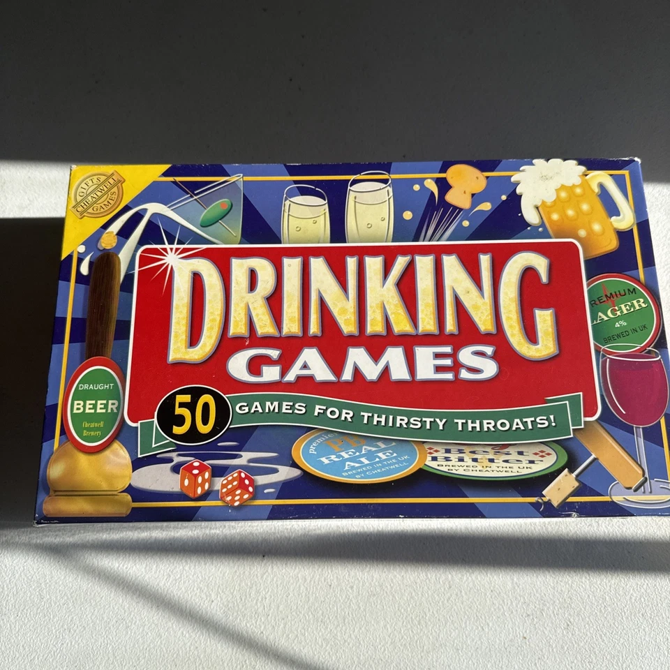 Juegos de Beber 50 Juegos para Adultos Sedientos Divertido Juego de Beber Juego de Fiesta Foto 1 de 4